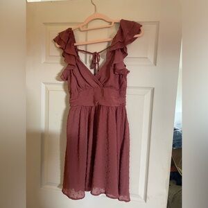 Altar'd State Dusty Rose Dress
